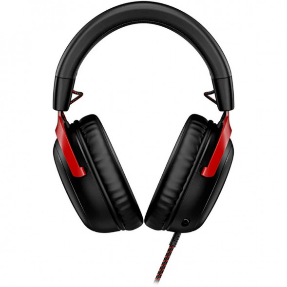 Компьютерная гарнитура HyperX Cloud III проводная, чёрный/красный в Новосибирске