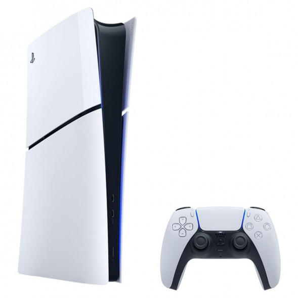 Игровая приставка Sony PlayStation 5 Slim 1TB без дисковода, белый в Новосибирске