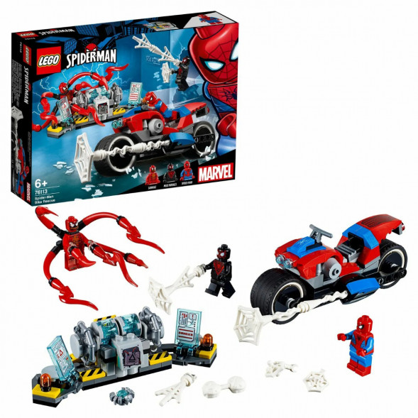 Конструктор LEGO Super Heroes 76113 Спасательная операция на мотоциклах в Новосибирске