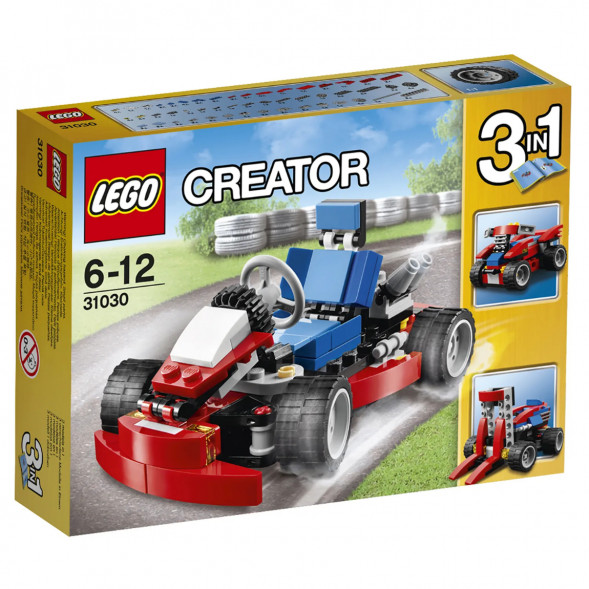 Конструктор LEGO Creator 31030 Красный гоночный карт в Новосибирске