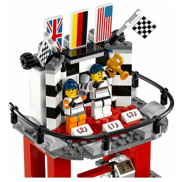 Конструктор LEGO Speed Champions 75912 Финишная линия гонки Porsche 911 GT в Новосибирске