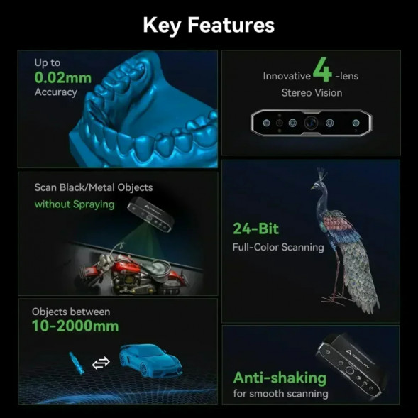 Ручной 3D-сканер Creality CR-Scan Otter в Новосибирске