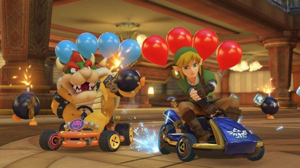 Игра Mario Kart 8 Deluxe Edition для Nintendo Switch, картридж в Новосибирске
