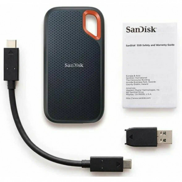 Внешний диск SanDisk Portable SSD 1TB 1000Mb/s [SDSSDE61-1TOO-Z25] в Новосибирске