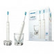 Набор из 2 электрических зубных щеток Philips Sonicare DiamondClean 9000 HX9914/55, белый в Новосибирске
