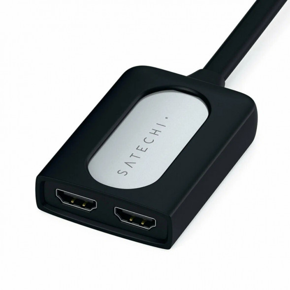 Адаптер Satechi USB-C Dual 4K HDMI Adapter (2xHDMI, USB Type-C) в Новосибирске