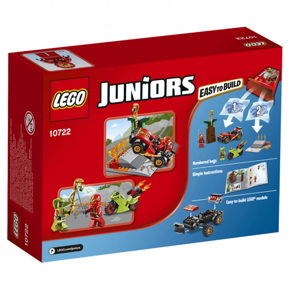 Конструктор LEGO Juniors 10722 Схватка со змеями в Новосибирске