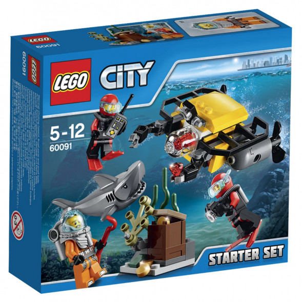 Конструктор LEGO City Deep Sea Explorers 60091 Исследование морских глубин в Новосибирске