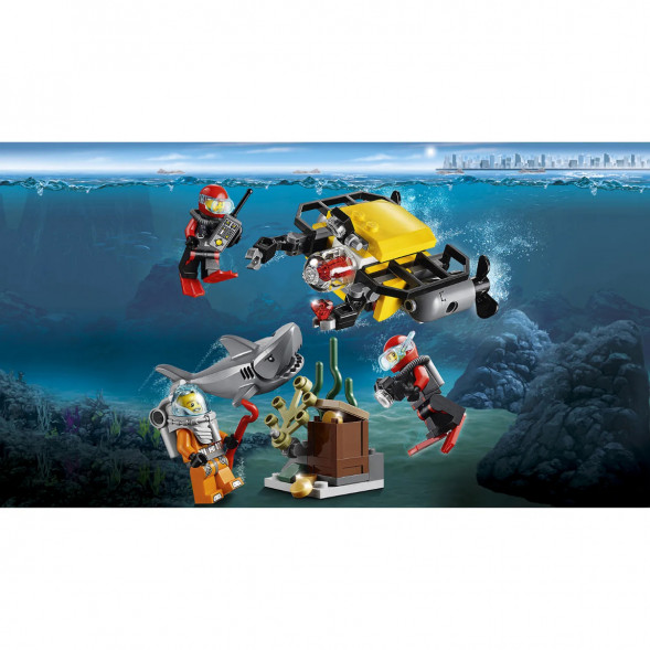 Конструктор LEGO City Deep Sea Explorers 60091 Исследование морских глубин в Новосибирске