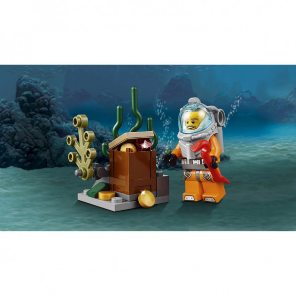 Конструктор LEGO City Deep Sea Explorers 60091 Исследование морских глубин в Новосибирске