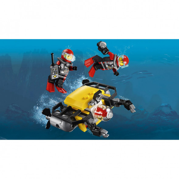 Конструктор LEGO City Deep Sea Explorers 60091 Исследование морских глубин в Новосибирске