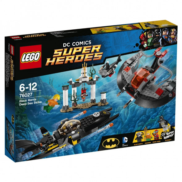 Конструктор LEGO Super Heroes 76027 Глубоководная атака Черного Манта в Новосибирске
