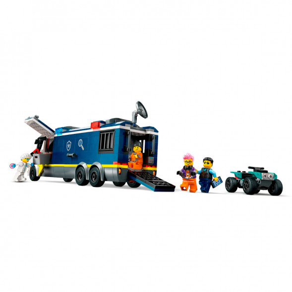 Конструктор LEGO City 60418 Полицейский грузовик криминалистической лаборатории в Новосибирске