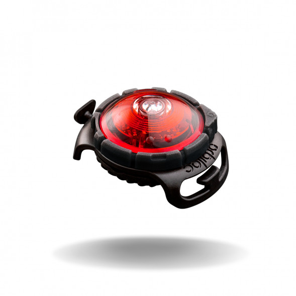Фонарь для собак Orbiloc Dog Dual Signal Colours, красный в Новосибирске
