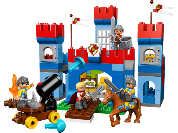 Конструктор LEGO DUPLO 10577 Королевская крепость  в Новосибирске