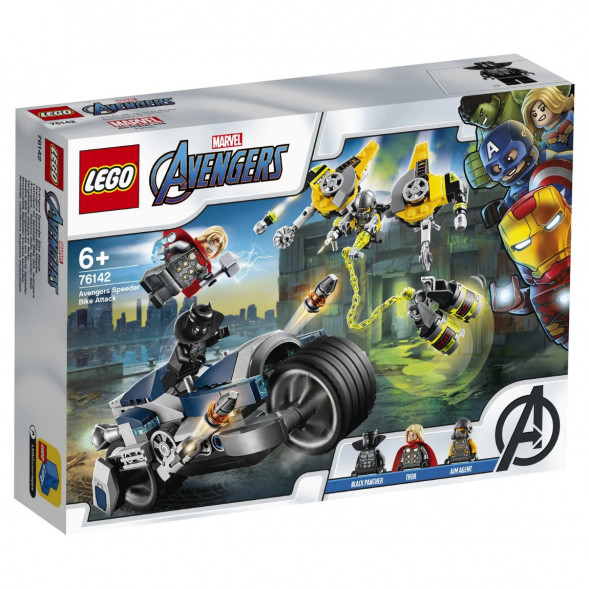 Конструктор LEGO Super Heroes 76142 Мстители Атака на спортбайке в Новосибирске