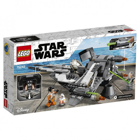 Конструктор LEGO Star Wars 75242 Перехватчик СИД Чёрного аса в Новосибирске