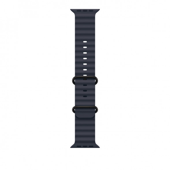 Ремешок Apple Watch 49мм Navy Ocean Band - Black Titanium Finish (MYPA3) в Новосибирске