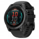 Умные часы Garmin Fenix E 47мм Amoled Slate Grey Steel с чёрным силиконовым ремешком 010-03025-01 в Новосибирске