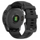Умные часы Garmin Fenix E 47мм Amoled Slate Grey Steel с чёрным силиконовым ремешком 010-03025-01 в Новосибирске