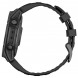 Умные часы Garmin Fenix E 47мм Amoled Slate Grey Steel с чёрным силиконовым ремешком 010-03025-01 в Новосибирске