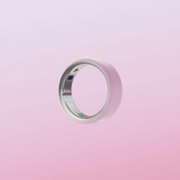 Умное кольцо Oura Ring 4 Ceramic (размер 6), Розовый/Petal
