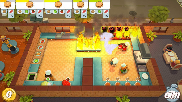 Игра Overcooked &amp;amp; Overcooked 2 [Nintendo Switch, английская версия] в Новосибирске