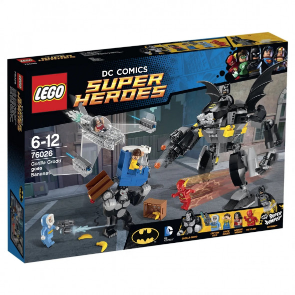 Конструктор LEGO Super Heroes 76026 Горилла Гродд сходит с ума в Новосибирске