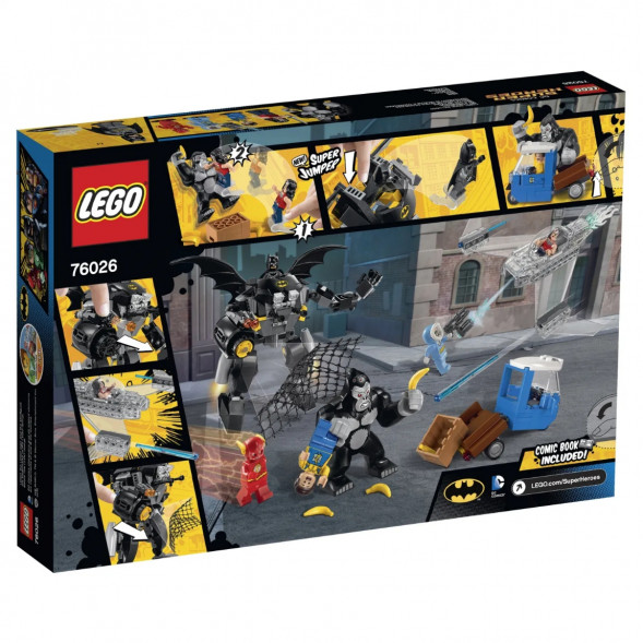 Конструктор LEGO Super Heroes 76026 Горилла Гродд сходит с ума в Новосибирске