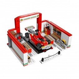 Конструктор LEGO Speed Champions 75889 Гараж Ferrari
