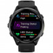 Умные часы Garmin Forerunner 970 Carbon Gray DLC Titanium ремешок Black/Translucent Whitestone 010-02969-10 в Новосибирске