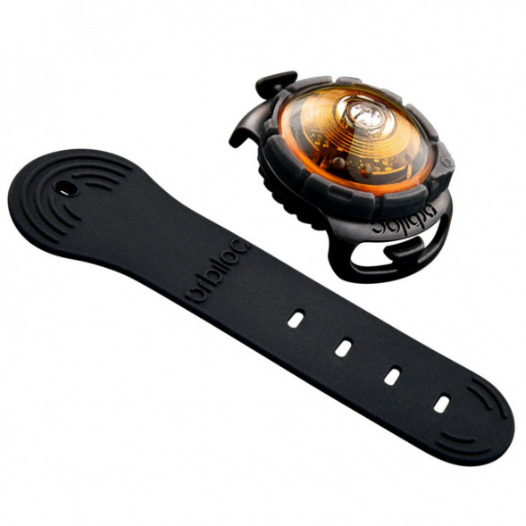 Фонарь для собак Orbiloc Dog Dual Signal Colours, желтый в Новосибирске