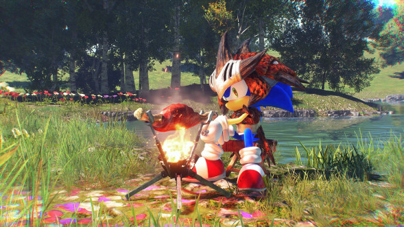 Игра Sonic Frontiers для PS4 (диск, русские субтитры) в Новосибирске