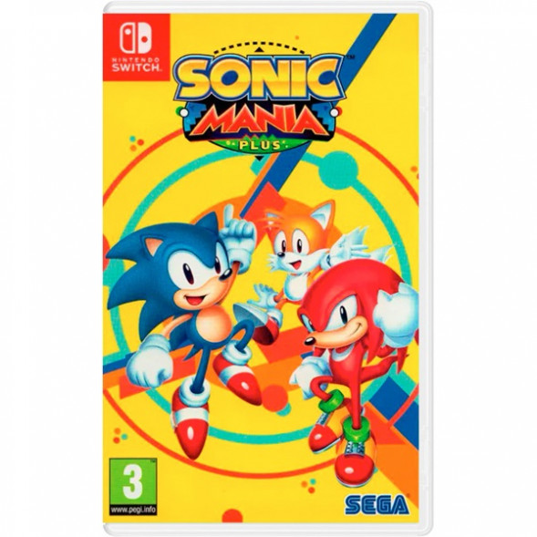 Игра Sonic Mania Plus [Nintendo Switch, английская версия] в Новосибирске