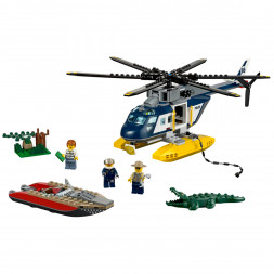 Конструктор LEGO City 60067 Погоня на полицейском вертолёте