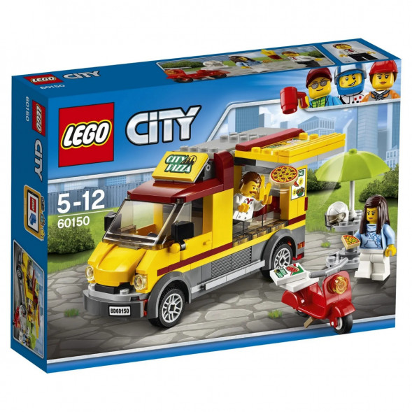 Конструктор LEGO City Great Vehicles 60150 Фургон-пиццерия в Новосибирске