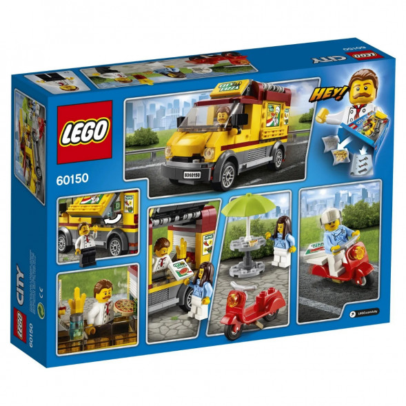 Конструктор LEGO City Great Vehicles 60150 Фургон-пиццерия в Новосибирске