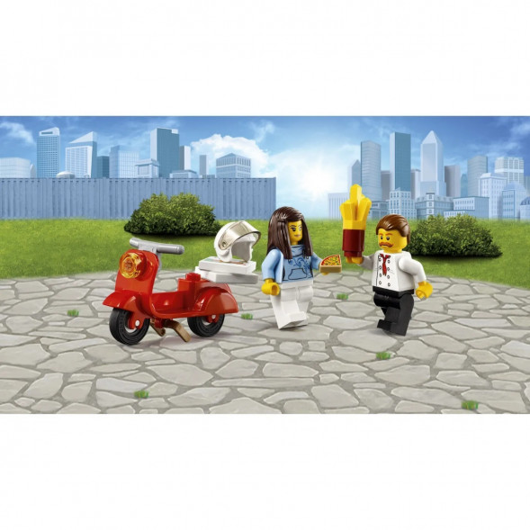 Конструктор LEGO City Great Vehicles 60150 Фургон-пиццерия в Новосибирске