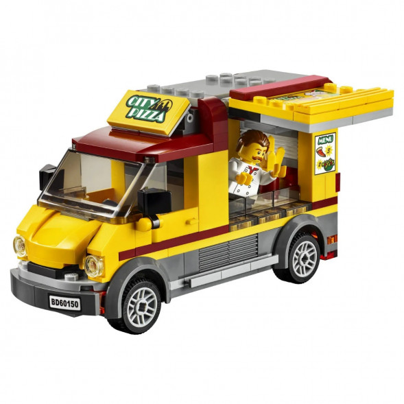 Конструктор LEGO City Great Vehicles 60150 Фургон-пиццерия в Новосибирске