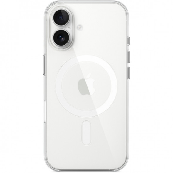 Чехол Apple Clear Case with MagSafe для iPhone 16 Plus, прозрачный (MA7D4ZM/A) в Новосибирске