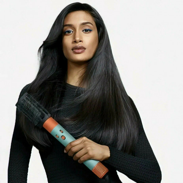 Cтайлер Dyson Airwrap i.d. Straight+Wavy HS08, Ceramic Patina/Topaz Orange в Новосибирске