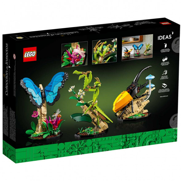 Конструктор LEGO Ideas 21342 Коллекция насекомых в Новосибирске