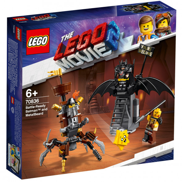 Конструктор LEGO Movie 70836 Боевой Бэтмен и Железная борода  в Новосибирске
