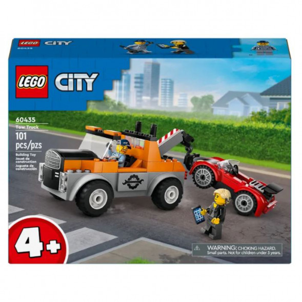 Конструктор LEGO City 60435 Ремонт эвакуаторов и спортивных автомобилей в Новосибирске