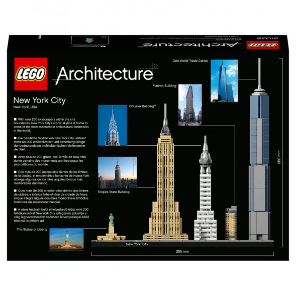 Конструктор LEGO Architecture 21028 Нью Йорк в Новосибирске