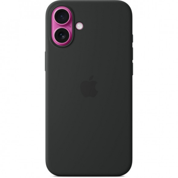 Чехол Apple для iPhone 16 Plus Silicone MagSafe, черный (MYY93ZM/A) в Новосибирске