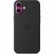 Чехол Apple для iPhone 16 Plus Silicone MagSafe, черный (MYY93ZM/A) в Новосибирске