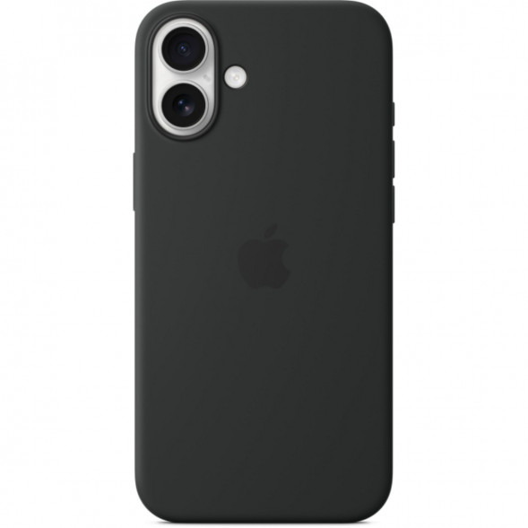 Чехол Apple для iPhone 16 Plus Silicone MagSafe, черный (MYY93ZM/A) в Новосибирске