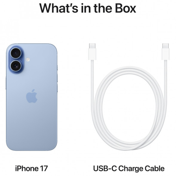 Смартфон Apple iPhone 17 512GB eSim, Mist Blue в Новосибирске