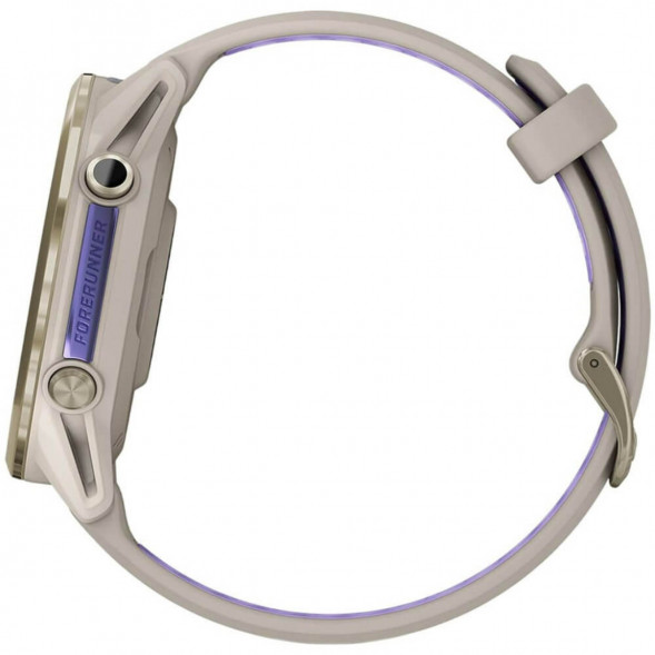 Умные часы Garmin Forerunner 970 Soft Gold Titanium/French Gray Translucent Indigo Band 010-02969-12 в Новосибирске